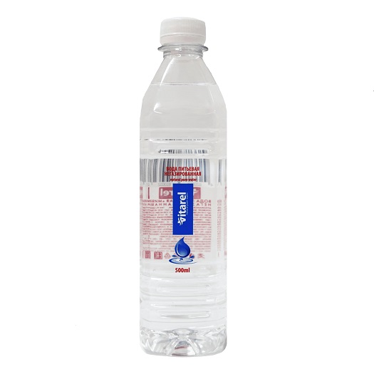 Минеральная вода с газом "Vitarel"  0,5л Упаковка 24шт. от магазина Одежда+